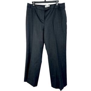 Pendleton Dark Grey Dress Trousers Pants Size 16